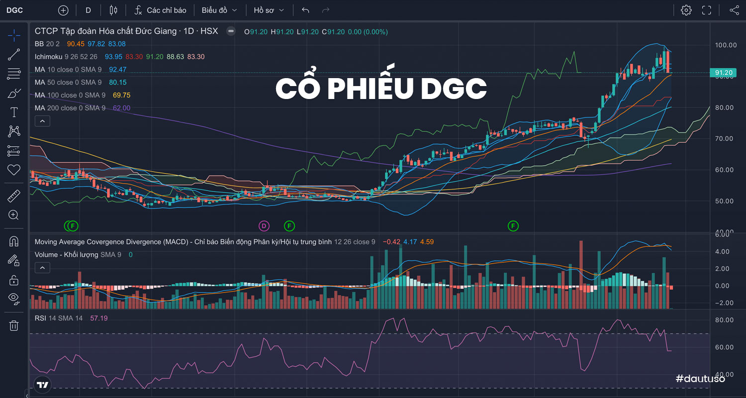 Nhận định cổ phiếu DGC - Công ty cổ phần hóa chất Đức Giang