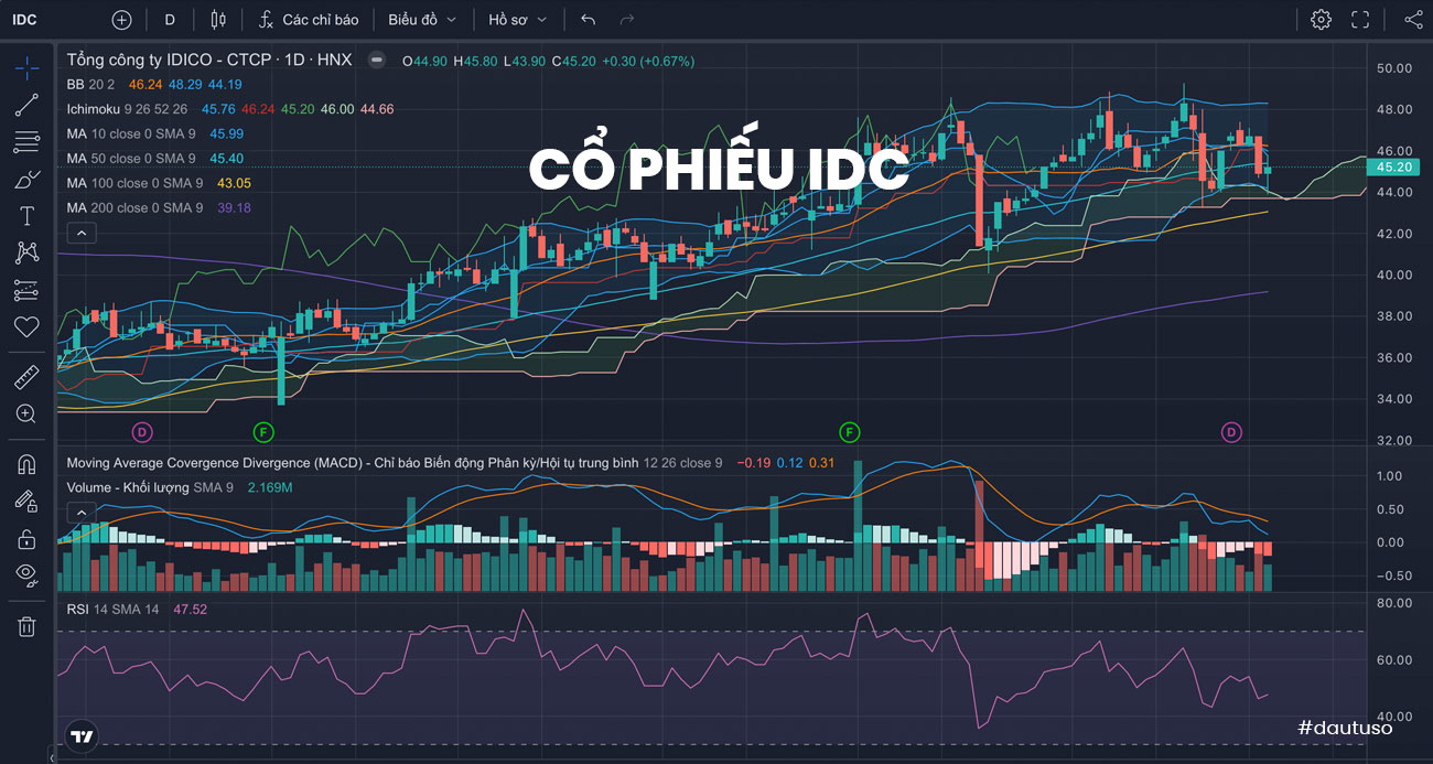 Nhận định cổ phiếu IDC