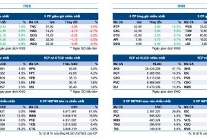 Bản tin Thị trường Chứng khoán ngày 22/5/2024